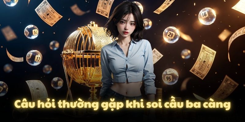 Câu hỏi thường gặp khi soi cầu ba càng