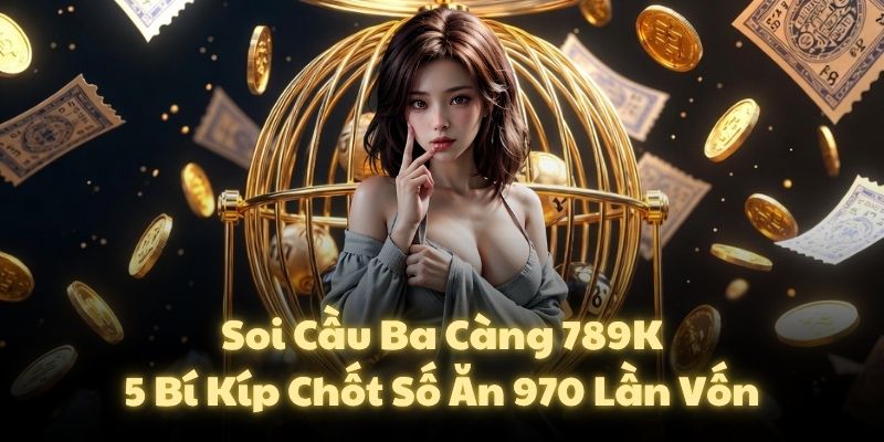 Soi Cầu Ba Càng 789K: 5 Bí Kíp Chốt Số Ăn 970 Lần Vốn